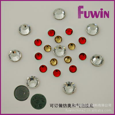 仿捷克钻的璀璨世界 义乌丰赢服装辅料一站式采购指南